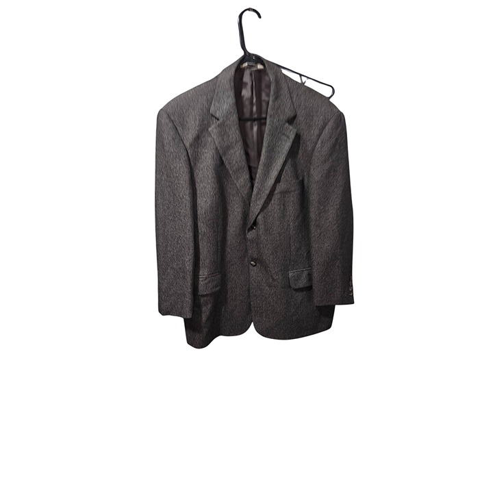 Pronovomo Mens Silk & Wool Sportcoat Size 42 Short Made In Italy