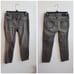 Genetic Denim The Kyle Silver Cropped Jeans Size 25 ~ Edgy Grunge Streetwear