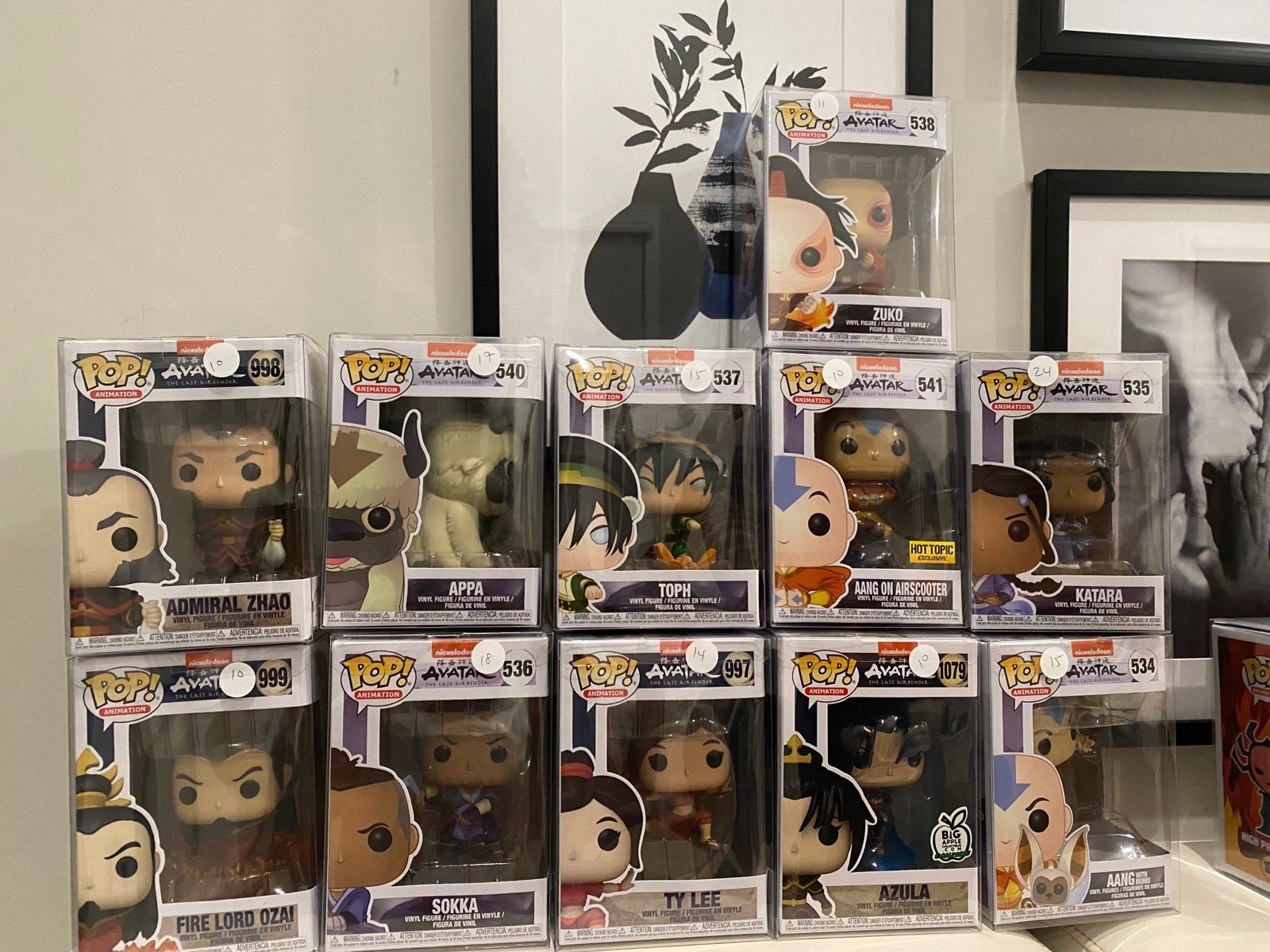 Funko Pop avatar bundle set