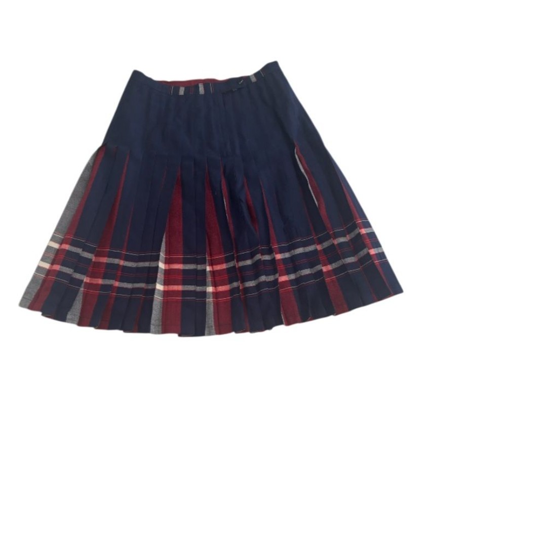 Ladies Scottish Tartan Plaid Wool Kilt Midi Skirt Gleneagels of Scotland 14