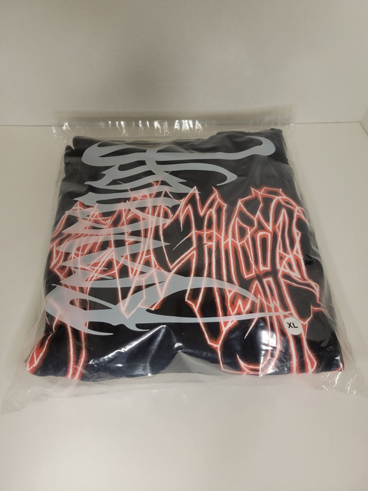 Revenge Red Lightning Hoodie XL