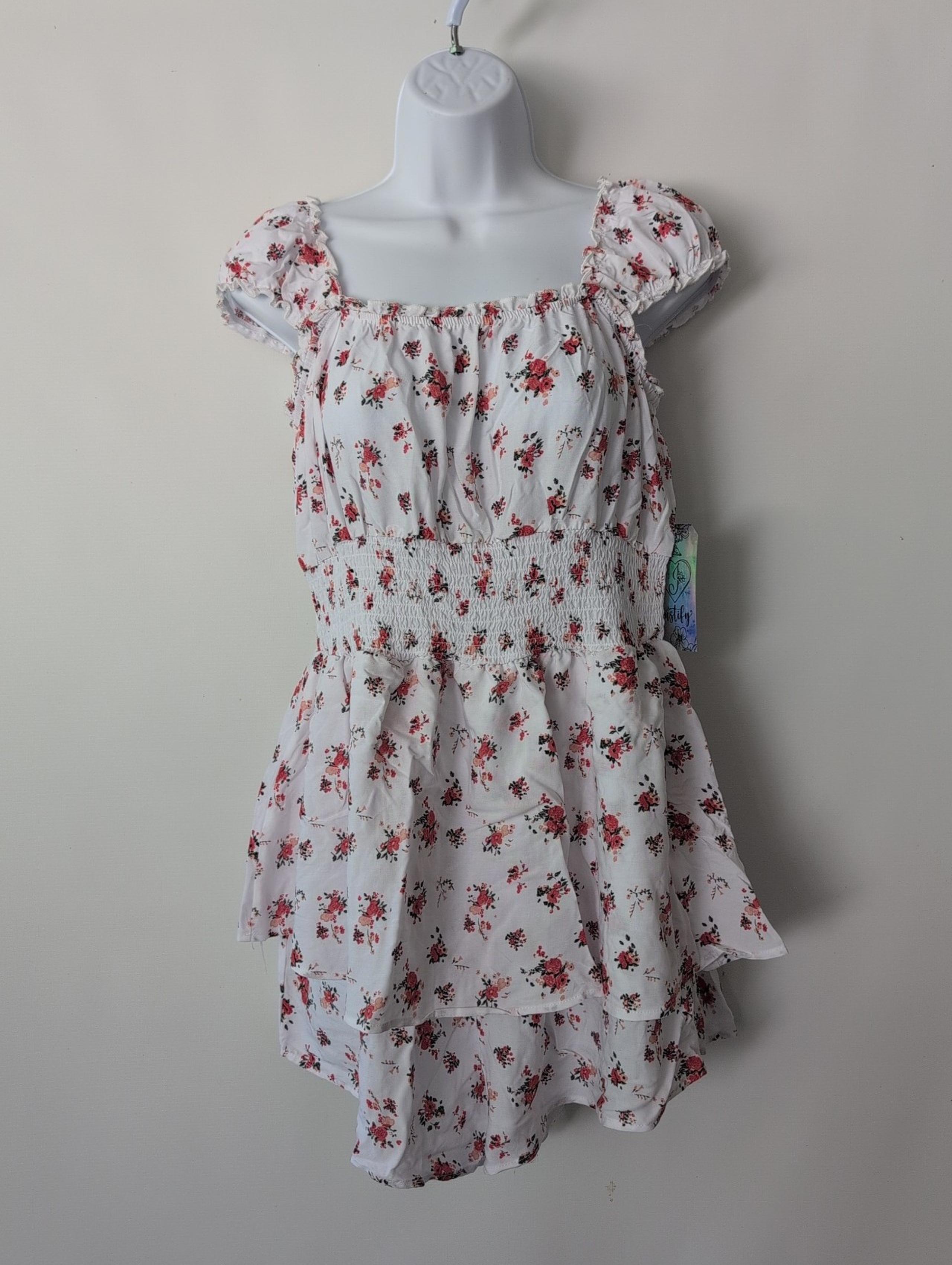 Women's Romper One-Piece Floral size Large NWT
