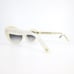 Morgenthal Frederics Sunglasses FAY COL 275 White Clear Lace Frames Blue Lenses