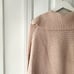 Free People Marlie Dusty Pink Ribbed Collar Oversized Pullover Sweater Small