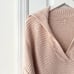 Free People Marlie Dusty Pink Ribbed Collar Oversized Pullover Sweater Small