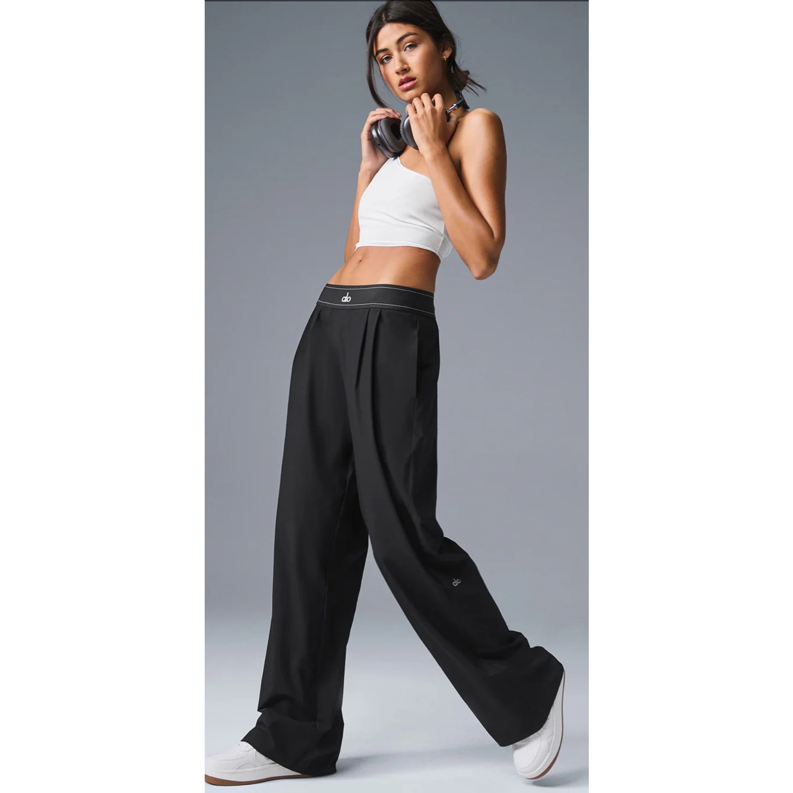 Suit Up Trouser (Long) - Black | Alo Yoga