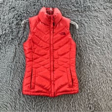 North Face Women’s XS Goose Down Insulation Puffer Sheen Jacket Vest
