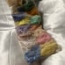 13 sets of silk scrunchies