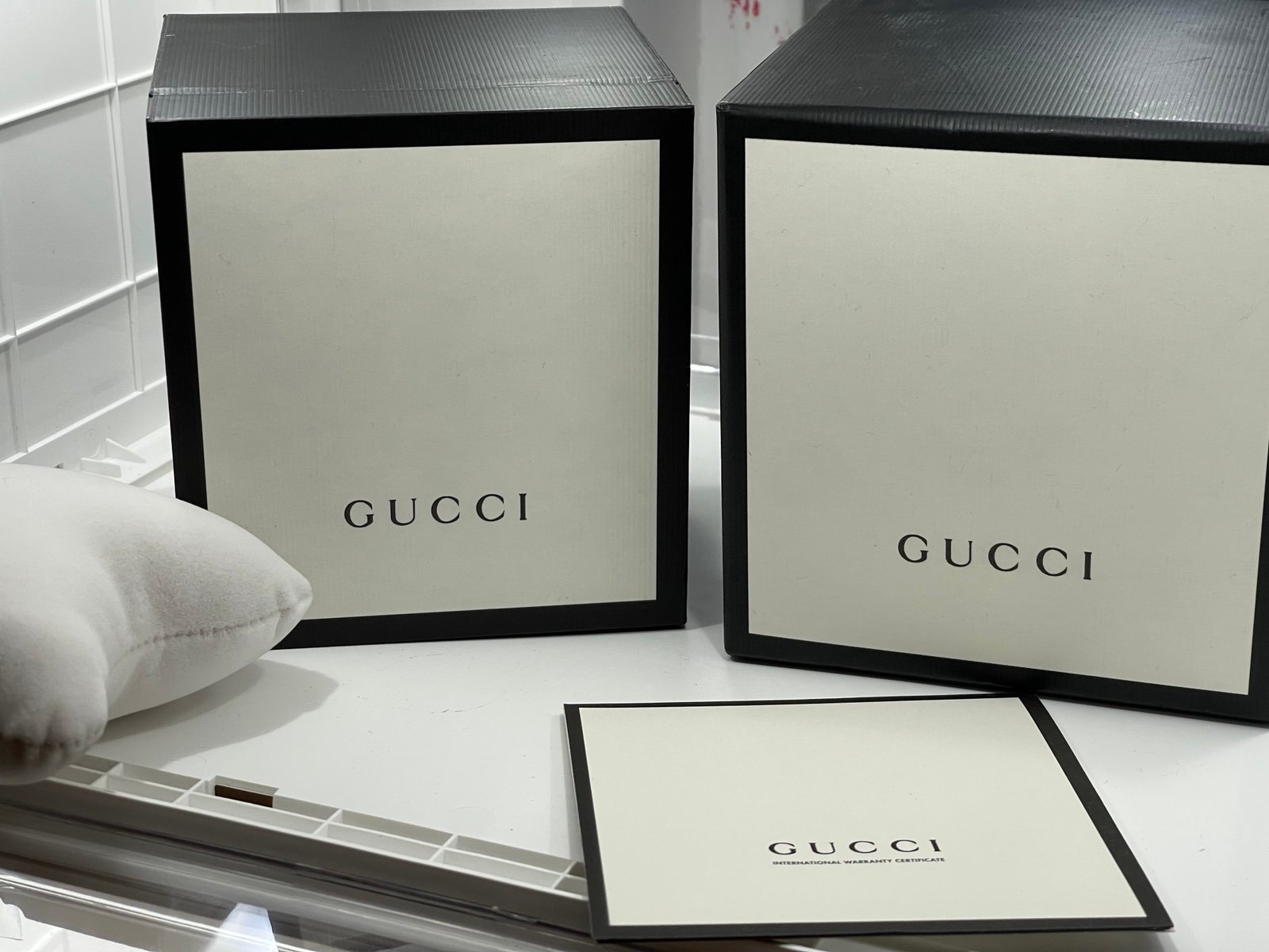 Gucci box brand new