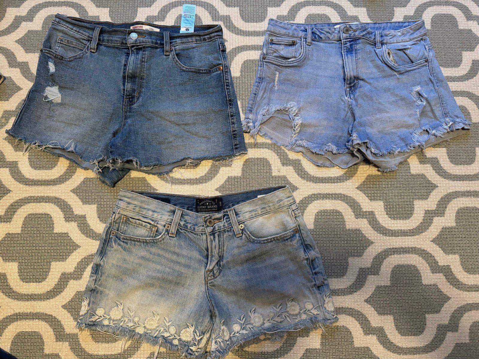 Levi Zara, Lucky Brand denim short 26