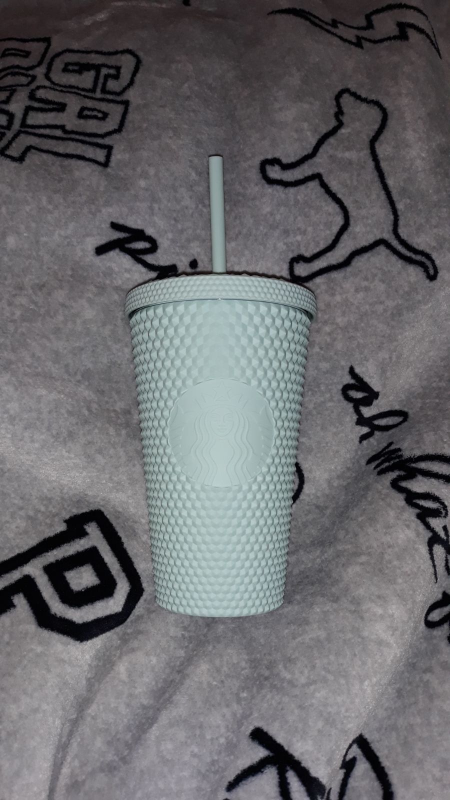 Starbucks grande mint studded tumbler