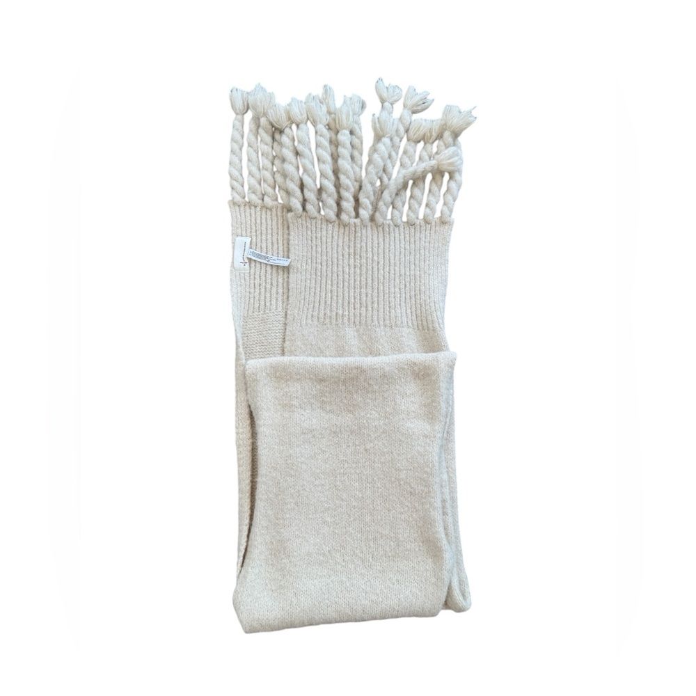 ANTROPOLOGIE Women's Cream Chunky Scarf.