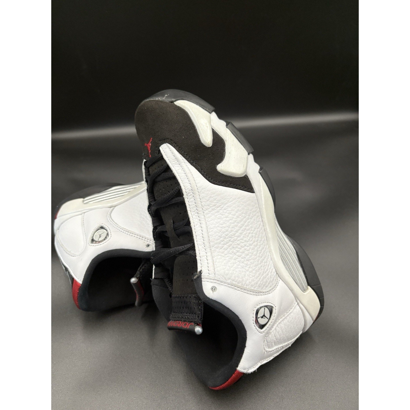 Women’s Size 5.5 Nike Air Jordan Retro 14 Black Toe GS 2024 487524-160 Size 5.5y