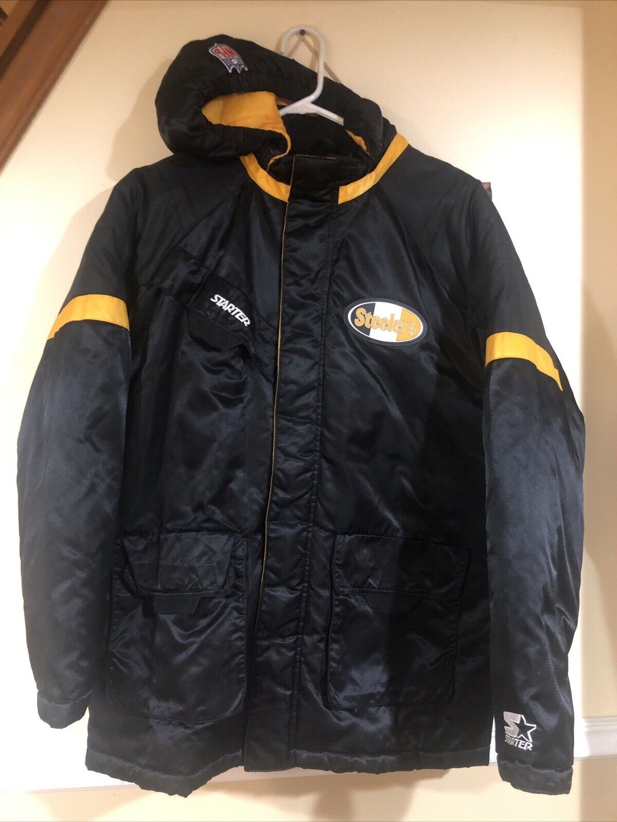 Vintage NFL Pittsburgh Steelers Pro Line Starter Jacket Size Adult XL **MINT