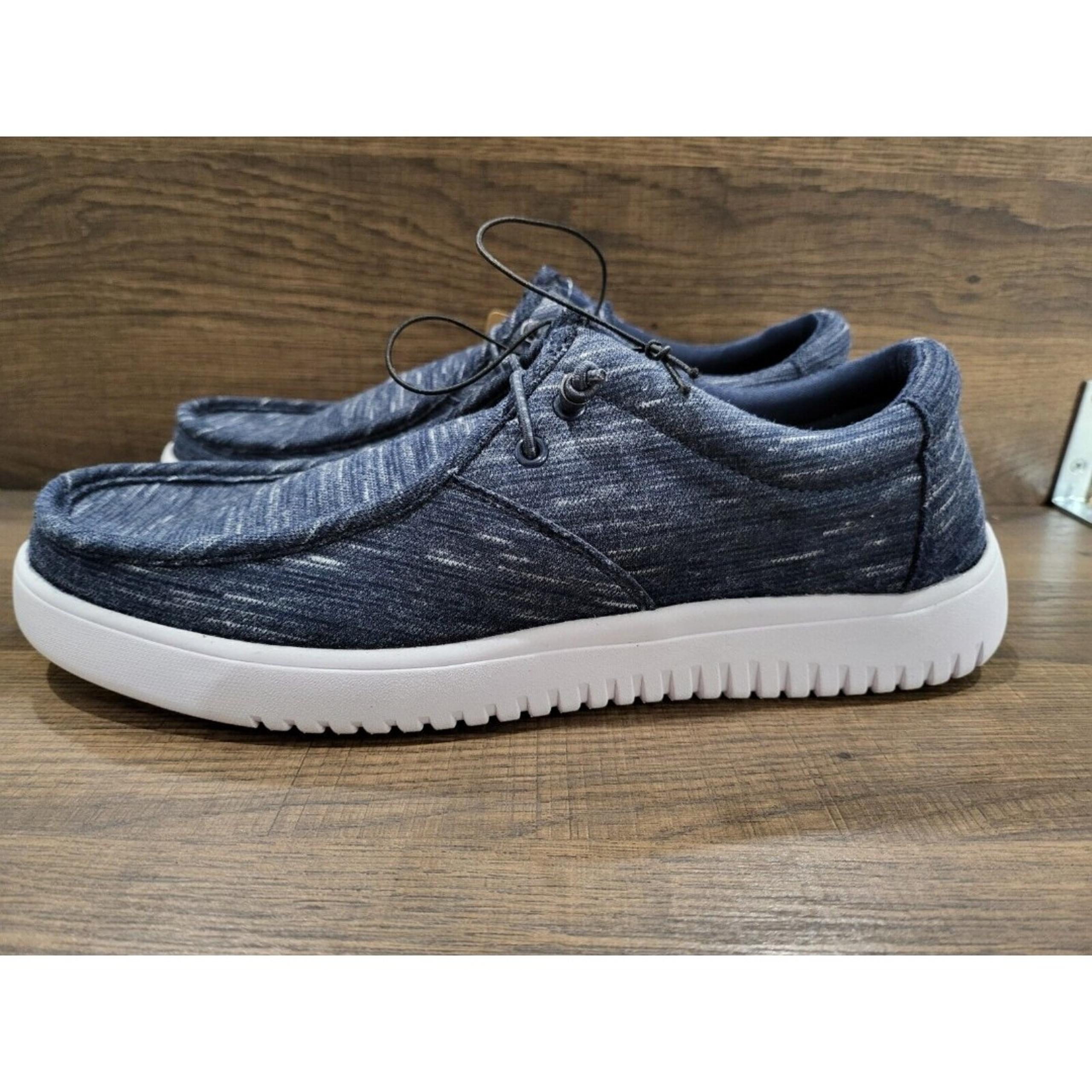Weatherproof Vintage Men's Ollie Sneaker Shoes Lace-Up Navy 13 New