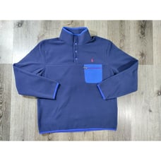 Polo Ralph Lauren Mens Fleece Large Button Up