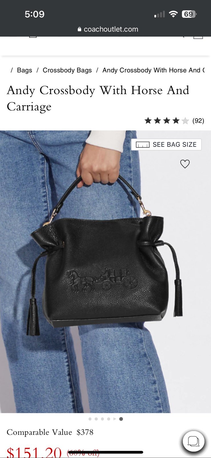 Coach satchel/crossbody