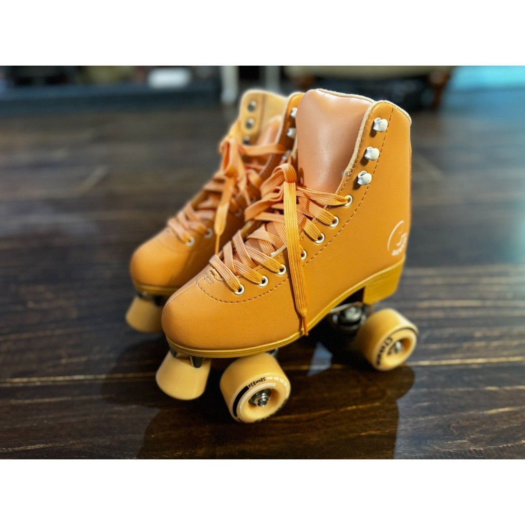 C Seven C7 Roller Skates Quad Roller Aquamarine Size 5 Women (kids 4)