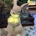 Solar Garden Statues Outdoor Bunny Decor