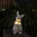 Solar Garden Statues Outdoor Bunny Decor