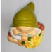 Disney Snow White Dwarf DOC Resin 8 Garden Gnome Statue Figurine with Flowers
