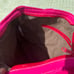Levi’s x yak pak deep fuchsia pink double strap tote bag Zipper closure