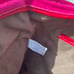 Levi’s x yak pak deep fuchsia pink double strap tote bag Zipper closure