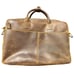 Jack & Chris Brown Leather Briefcase messenger bag Business Travel