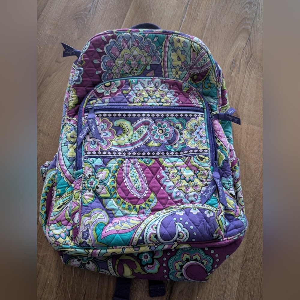 Vera Bradley Multicolor Quilted Backpack
