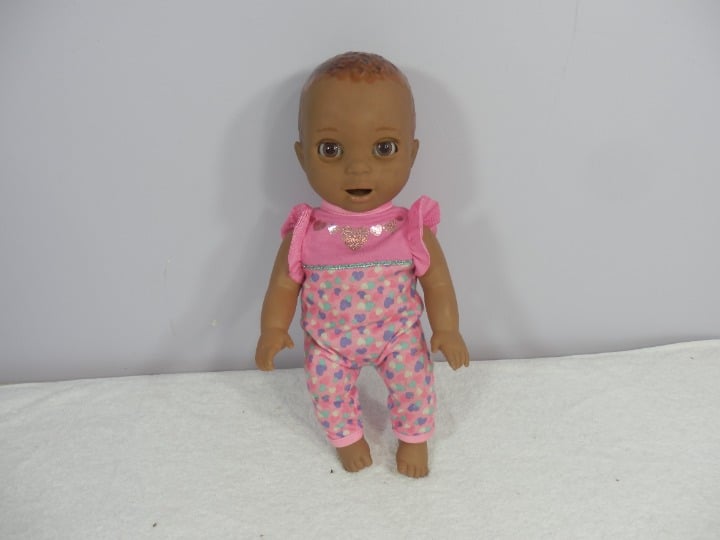 LuvaBella Luva Bella INTERACTIVE Animated Soft Face BABY DOLL Works