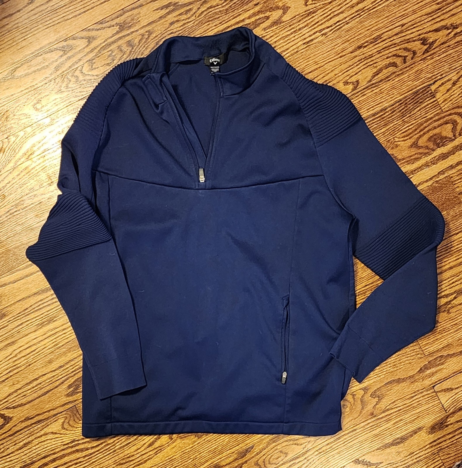 Callaway Women's Basics Long Sleeve Ottoman 1/4 Zip Pullover.