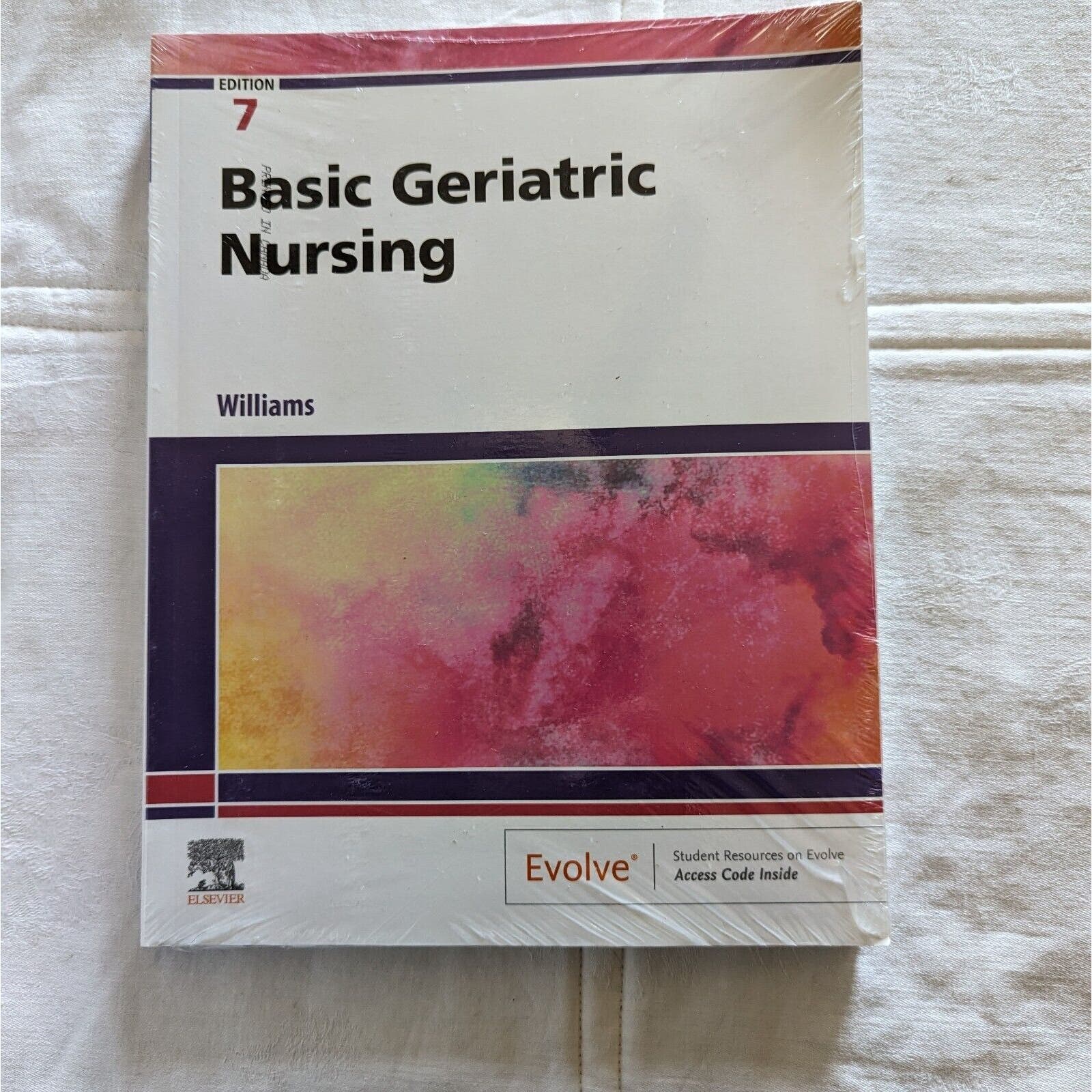 Basic Geriatric Nursing - Paperback, by Williams MSN RN CCRN Edition 7 Brand New