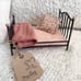 Maileg Retired Anthracite Bed