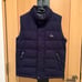 LACOSTE Navy Quilted Down Vest Size 48/3