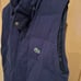 LACOSTE Navy Quilted Down Vest Size 48/3