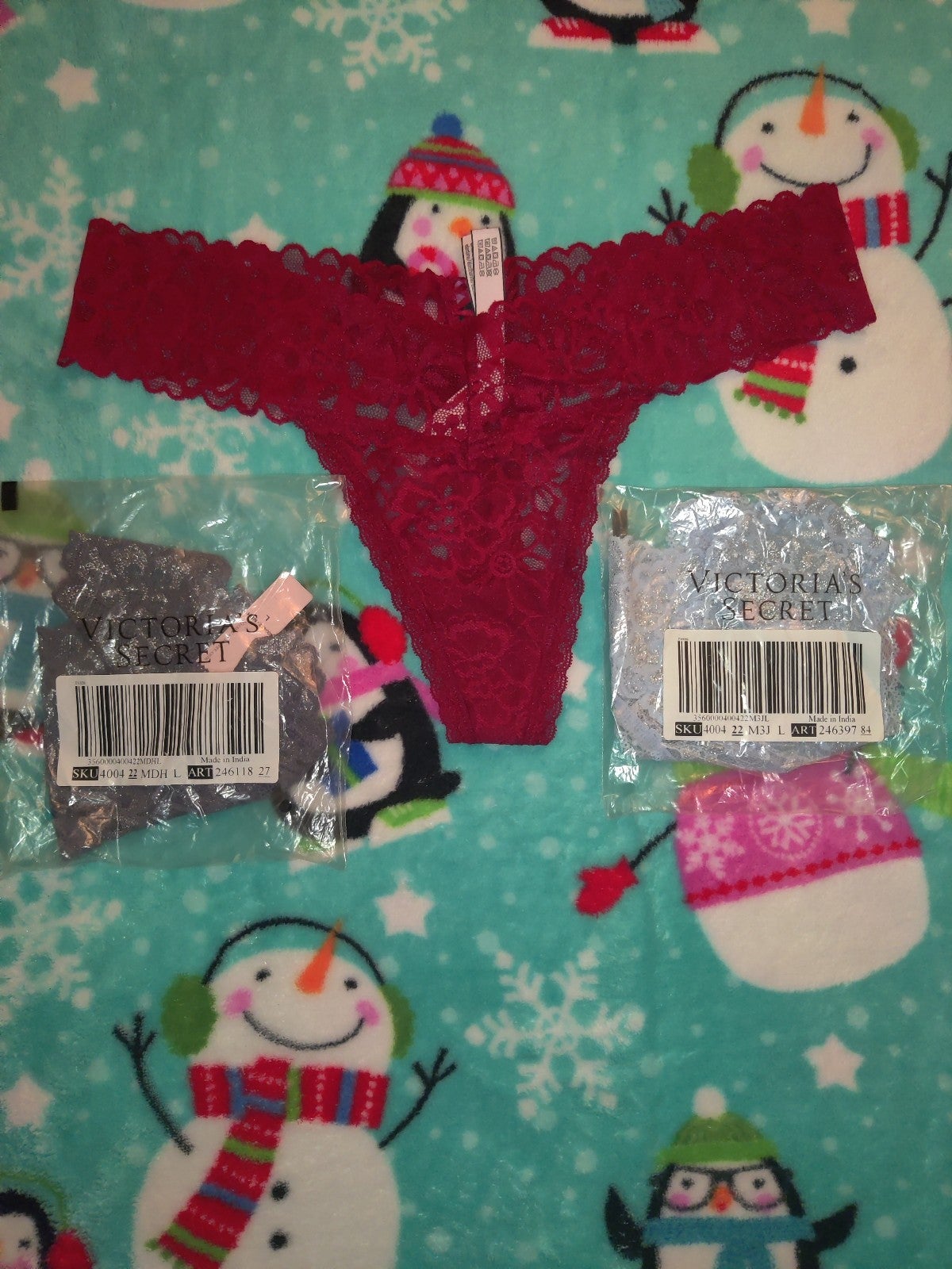 Victoria's secret bundle of 8 thongs