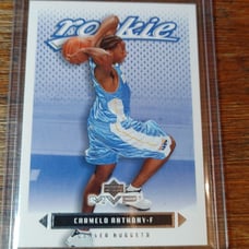Carmelo Anthony Rookie card .