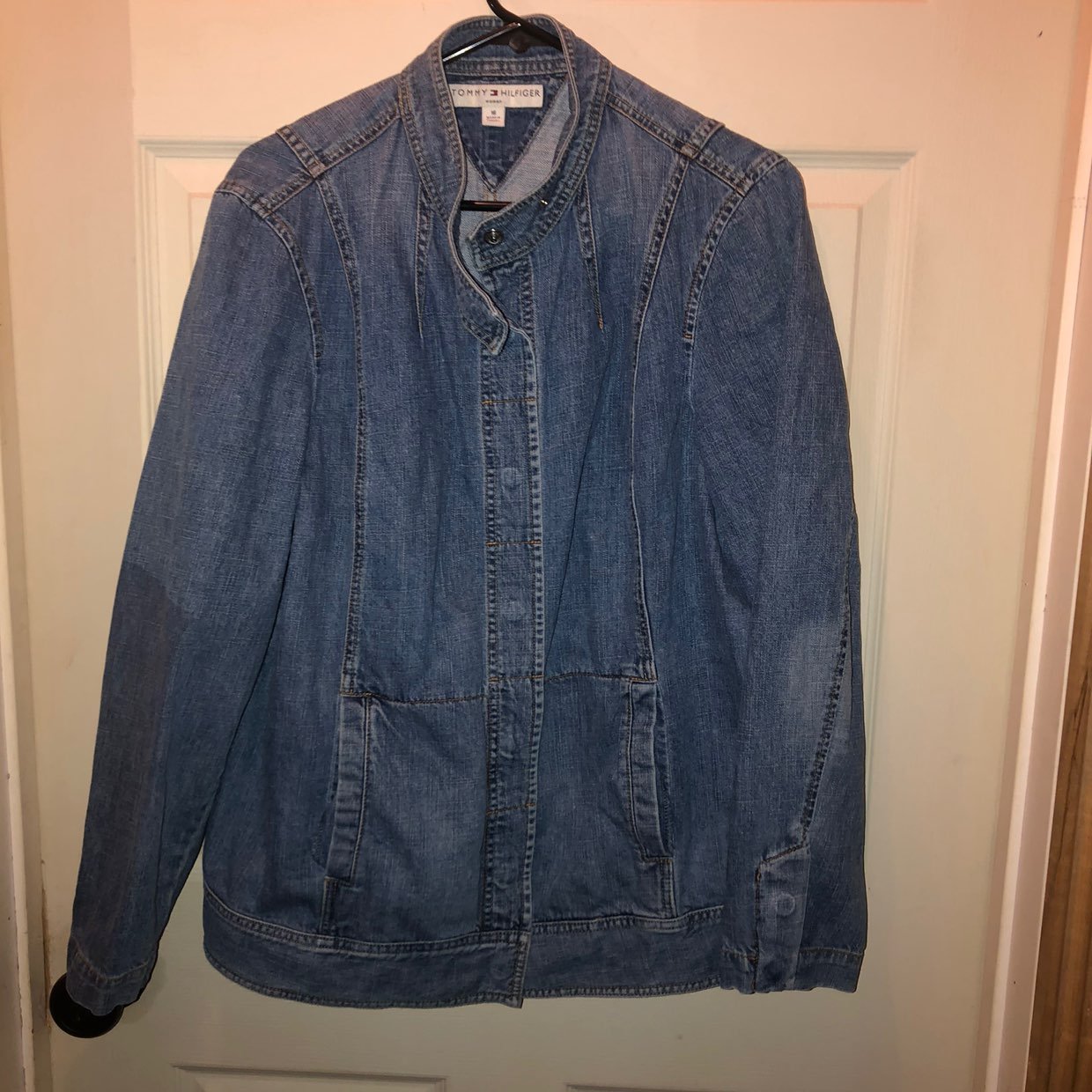 vintage tommy hilfiger jean jacket