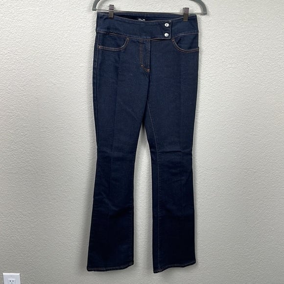 D&G Dolce & Gabbana Bootcut Jeans Dark Wash Y2K Sz 29
