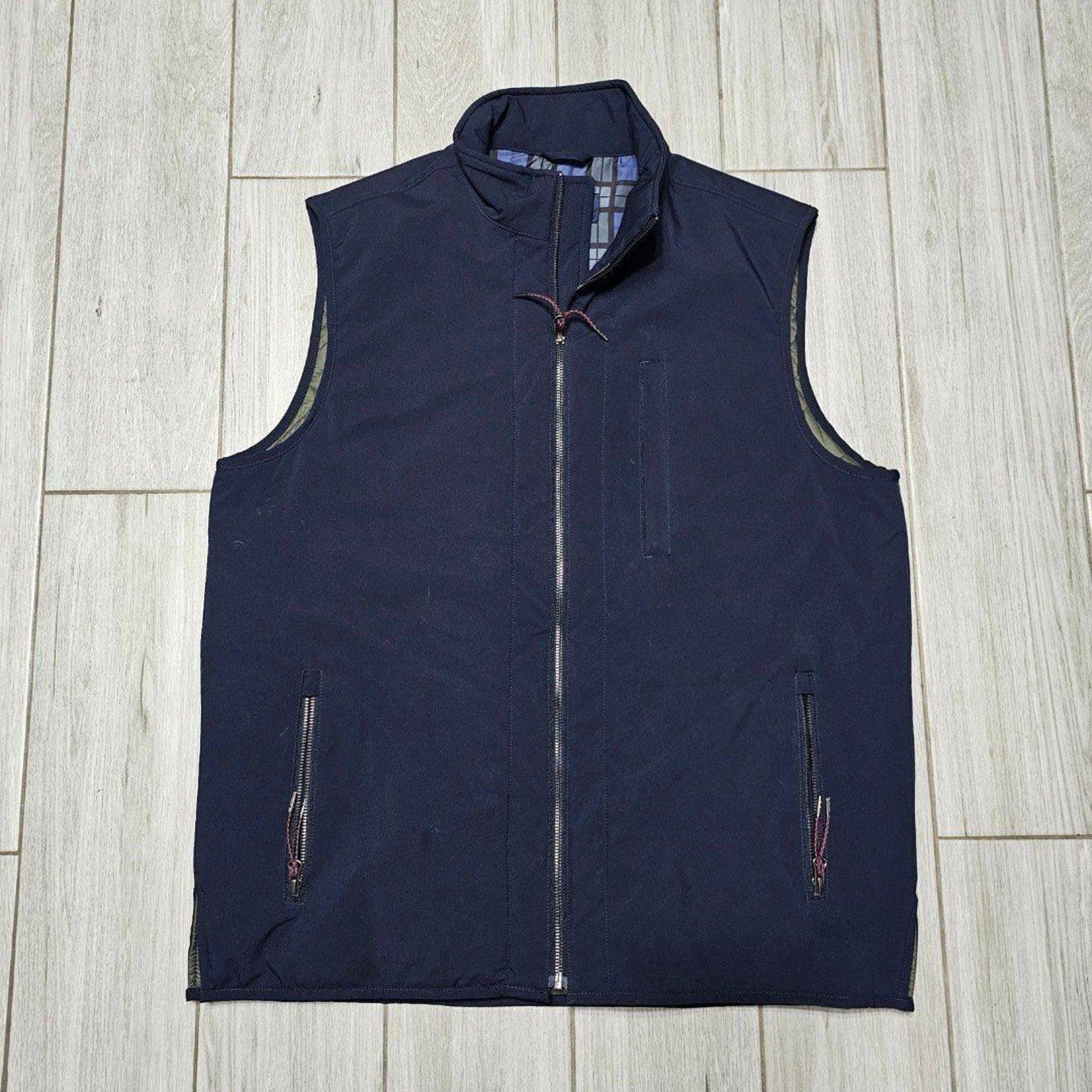 Cremieux Blue Vest Large