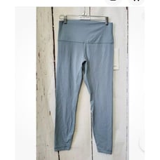 Lululemon Align Pant II 25 Blue Cast Size 12