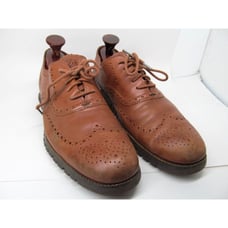 Cole Haan ZeroGrand Mens Brown Leather Wingtip Oxfords Size US 12 M