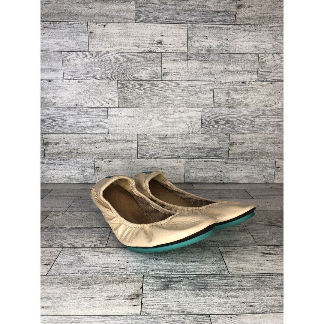 Tieks Biscotti Patent Ballet Flats Women’s Size 8