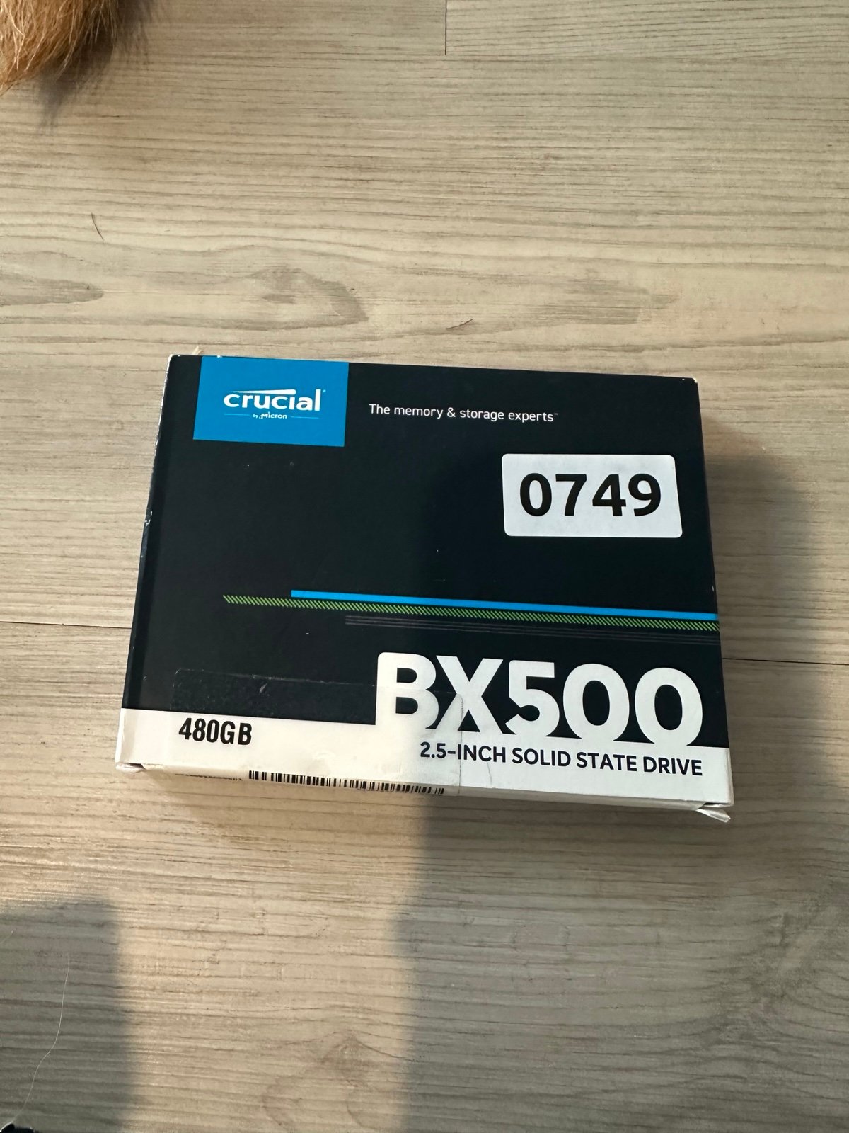 Crucial BX500 480GB 3D NAND SATA 2.5" Internal SSD