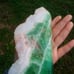 Polished Green Fluorite Freeform With
