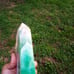 Polished Green Fluorite Freeform With