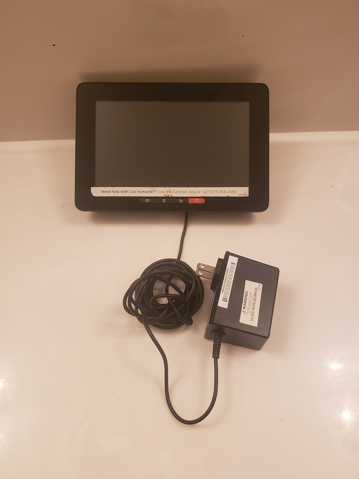 COX Technicolor Homelife Security Control Panel TCA301COX2