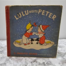 LuLu Meets Peter by Charlotte Steiner Children's Book- 1943