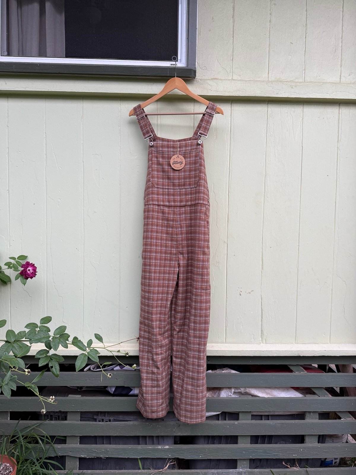 Ottway the Label Plaid Overalls