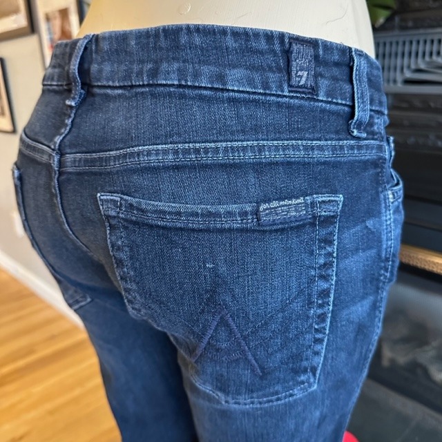 Women's 7 For All Mankind A Pocket Denim Jeans, Size 31